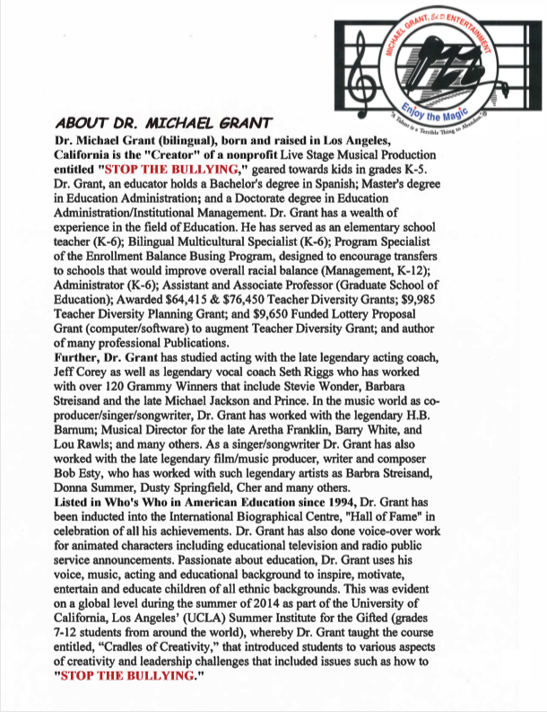 About Dr. Michael Grant